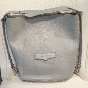 Rebecca Minkoff Light Gray Hobo Bag